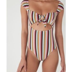Urban outfitters stripped bodysuit